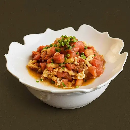 [2050] Scrambled Eggs with Tomatoes